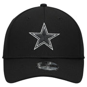 Youth Black Dallas Cowboys B-Dub 9FORTY Adjustable Hat by New Era – Polyester, Dallas Cowboys, Black, Model Nfl Main Youth B-dub 9forty Blk
