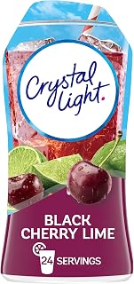 Crystal Light Sugar-Free Black Cherry Lime Zero Calories Liquid Water Enhancer 1 Count 1.62 fl oz
