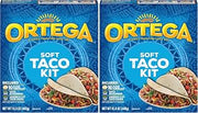 Ortega Taco Dinner Kit, Soft Tacos, 10 Count (Pack of 2)