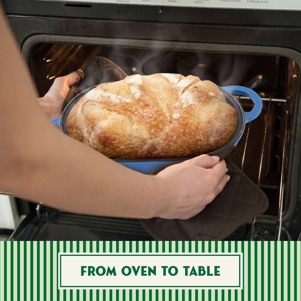 Basilico Blue / 12 inches x 6 inches x 6 inches / 900.0 grams Dutch Ovens