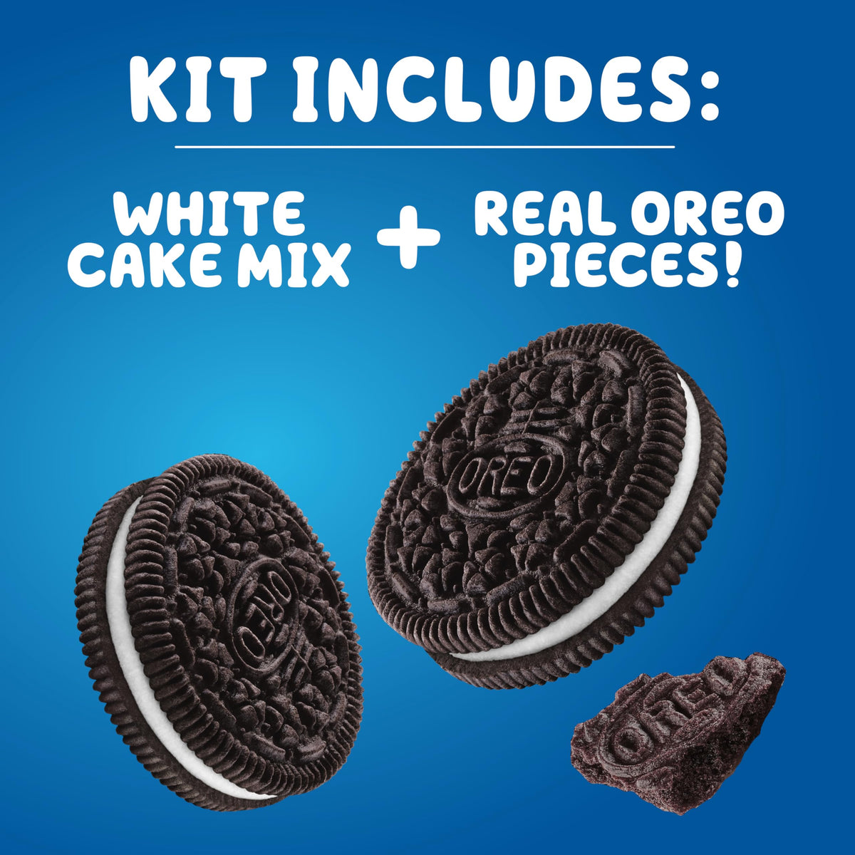 OREO White Cake Mix by Betty Crocker – 9.3 Ounce (Pack of 6), Pack of 6