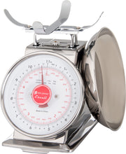 Escali Mercado Dial Scale 11 Lb X 1 Oz by San Jamar – 0.0 ounces, Metal - other, Silver, Model SCDLB11