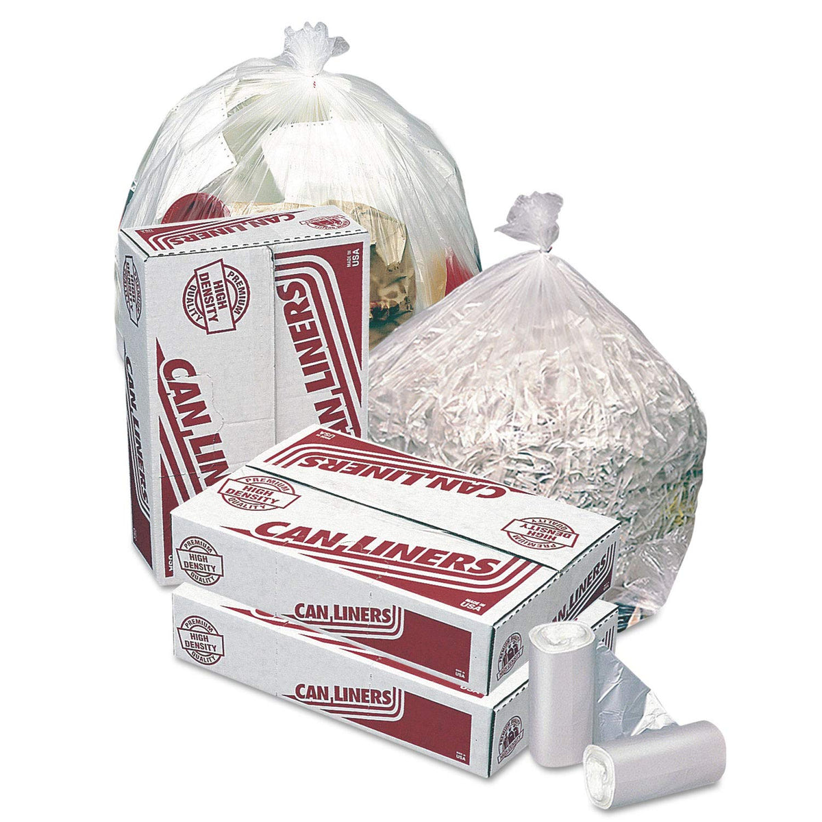 24X33 16 Gallon 12 Liner - 1000 Count by Pitt Plastics – 1 Count (Pack of 1000), 16.0 gallons, Pack of 1000, Model MR24339MC