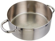 10-1/2 qt Induction Casserole/Brazier Pan by Vollrath – 10.5 Quarts, Stainless Steel, Model 3310