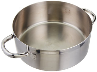 10-1/2 qt Induction Casserole/Brazier Pan by Vollrath – 10.5 Quarts, Stainless Steel, Model 3310