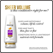 Pro-V Sheer Volume Shampoo and Conditioner Dual Pack by Pantene – 13.84 Ounce (Pack of 2), Pack of 2