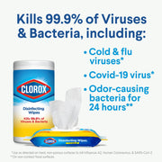 Disinfecting Wipe by Clorox – 35 Count (Pack of 15), stainless steel, Pack of 15, Model 30112