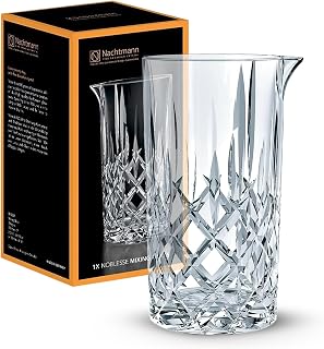 Nachtmann Mixing Glass, Crystal Glass Mixer, Clear, Noblesse Collection, Perfect Shaker for Cocktails, Professional Bartender's Beaker & Mixing Pitcher