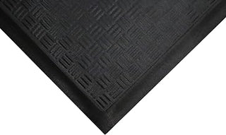 Cushion Station Anti-Fatigue Mat, Black, 2' x 3-1/5'