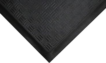 Cushion Station Anti-Fatigue Mat, Black, 2' x 3-1/5'