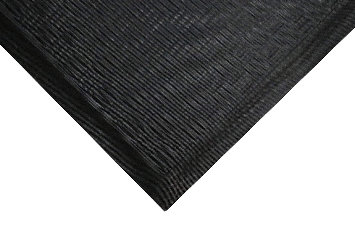 Cushion Station Anti-Fatigue Mat by M+A Matting – Stock Size, High-density, closed-cell nitrile foam, Black, Model 3700232