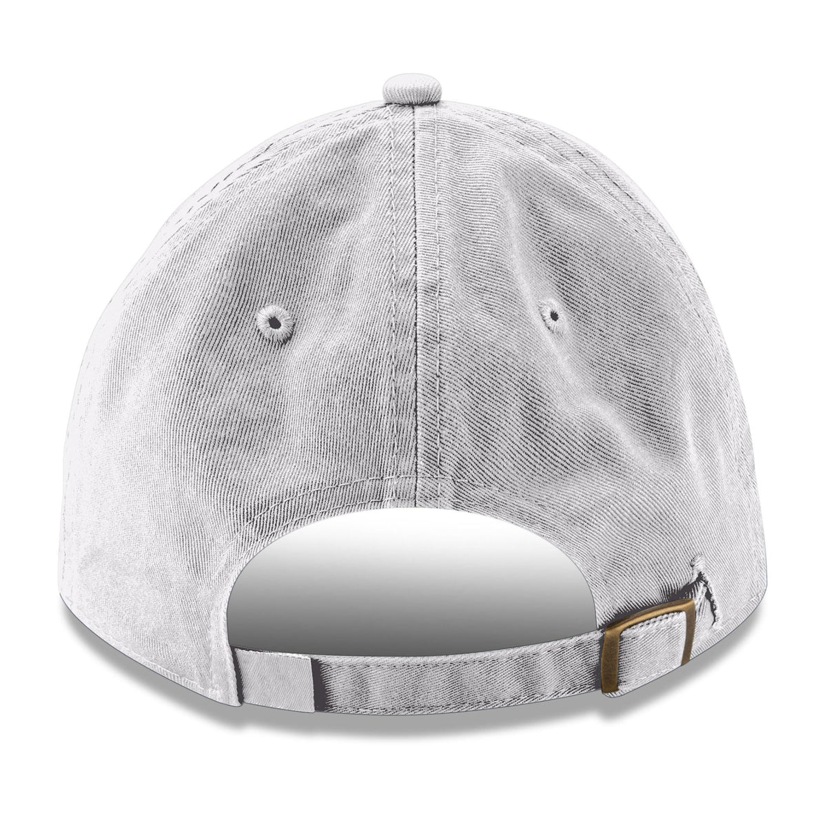 Men's White New York Jets Casual Classic Adjustable Hat by New Era – Cotton, New York Jets, White, Model Nfl Casual Classic Unstructured Adjustable