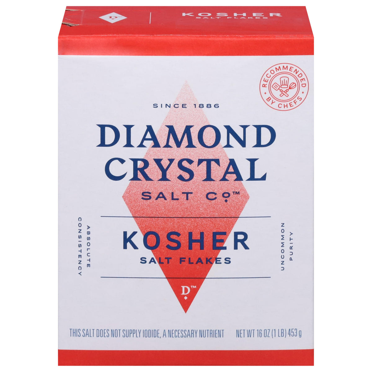 Diamond Crystal 16 Ounce (Pack of 1) / 1 Kosher Salt
