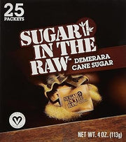 Sugar in the Raw Sugar Packets, 25-count (Pack of 12)