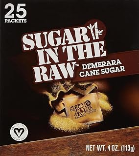 Sugar in the Raw Sugar Packets, 25-count (Pack of 12)