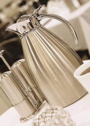 Carafe, 1.5L, Stainless Steel, Brushed Finished by Service Ideas – 1.5 Liter, Stainless Steel, Model 982C15BS
