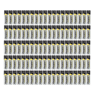 100 count Industrial AA EN91 Alkaline 1.5v Batteries LR by Energizer – 100 Count (Pack of 1), Model 5582709589