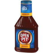 Barbecue Sauce by Open Pit – 18 Ounce (Pack of 6), Pack of 6