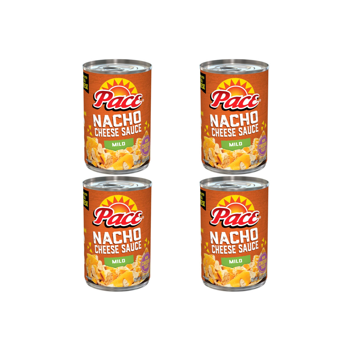 Pace Nacho Cheese Sauce Mild / 10.5 Ounce (Pack of 4) / Mild Cheese Processed Cheese