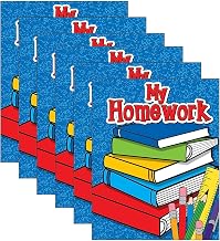 Teacher Created Resources TCR4941-6 My Homework Pocket Folder - 6 Each