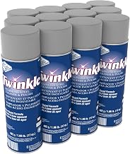 Diversey Twinkle Stainless Steel Cleaner & Polish, Aerosol, 17 oz, 12 Pack