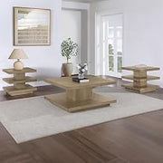 Steve Silver Canyon Brown 3pc Coffee & End Table Set