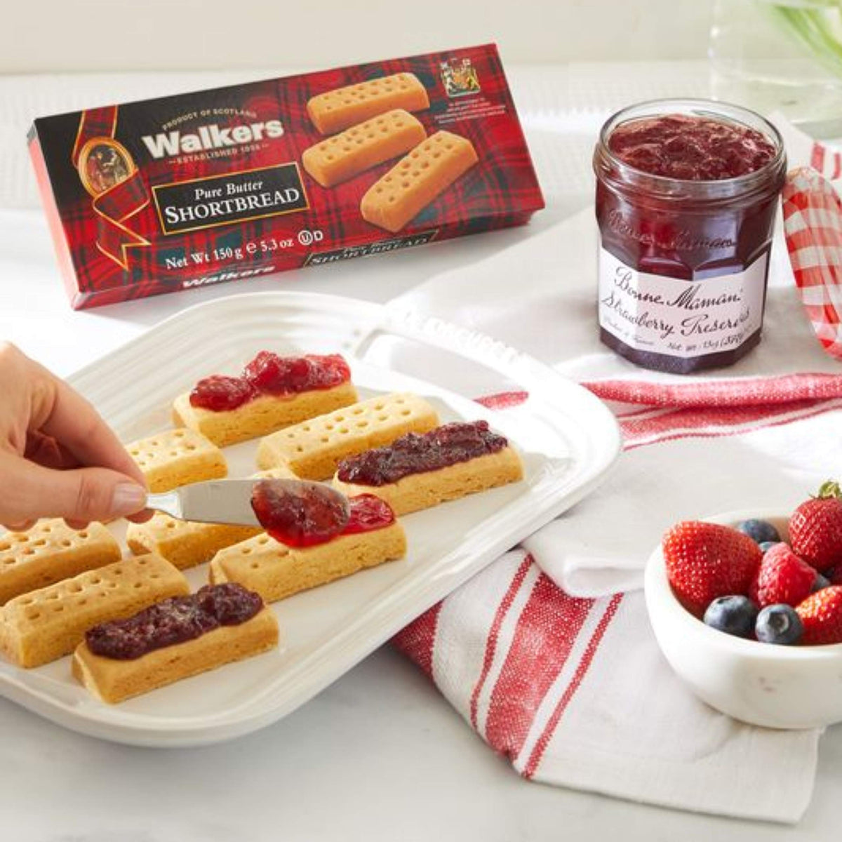 Walkers 5.3 Ounce (Pack of 2) / golden / Fingers Shortbread
