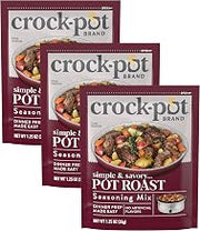 Crock-Pot Pot Roast Seasoning Mix, 1.25 Ounce (Pack of 3)