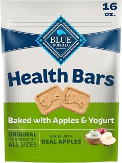 Blue Buffalo Health Bars Apples & Yogurt Dog Biscuits, 16 oz