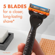 Fusion5 Men's Razor Blade Refills by Gillette – 1 Count (Pack of 1), Blue, Model 4740035687