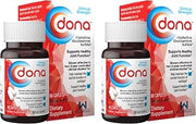 Dona Crystalline Glucosamine Sulfate, 1500 Mg, Joint Supplement Pills for Knee Comfort & Joint Health Support, 1500 Mg, 60 Count (2 Pack).