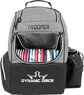 Dynamic Discs Trooper Disc Golf Bag | Large Frisbee Bags with 18+ Discs Capacity | Lightweight & Durable Backpack | Great Gifts or Disc Golf Accessories for Men | Ideal for Beginners & Pro Players