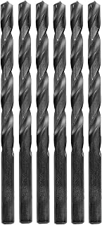 IRWIN Tools 68600 6.00 mm Black Oxide Jobber Length, Pack of 6