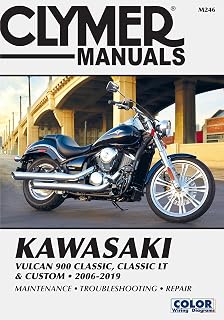 Kawasaki Vulcan 900 Classic, Classic LT & Custom 2006 - 2019: Clymer Manuals: Maintenance - Troubleshooting - Repair