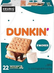 Dunkin' Dunkin’ S’mores Flavored Coffee, 22 Keurig K-Cup Pods