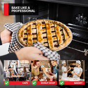 9 Inch Aluminum Pie Pans (2 Pack) - Silver Tin for Baking by Stock Your Home – 72.0 cubic_inches, Aluminum, Silver, Pack of 2