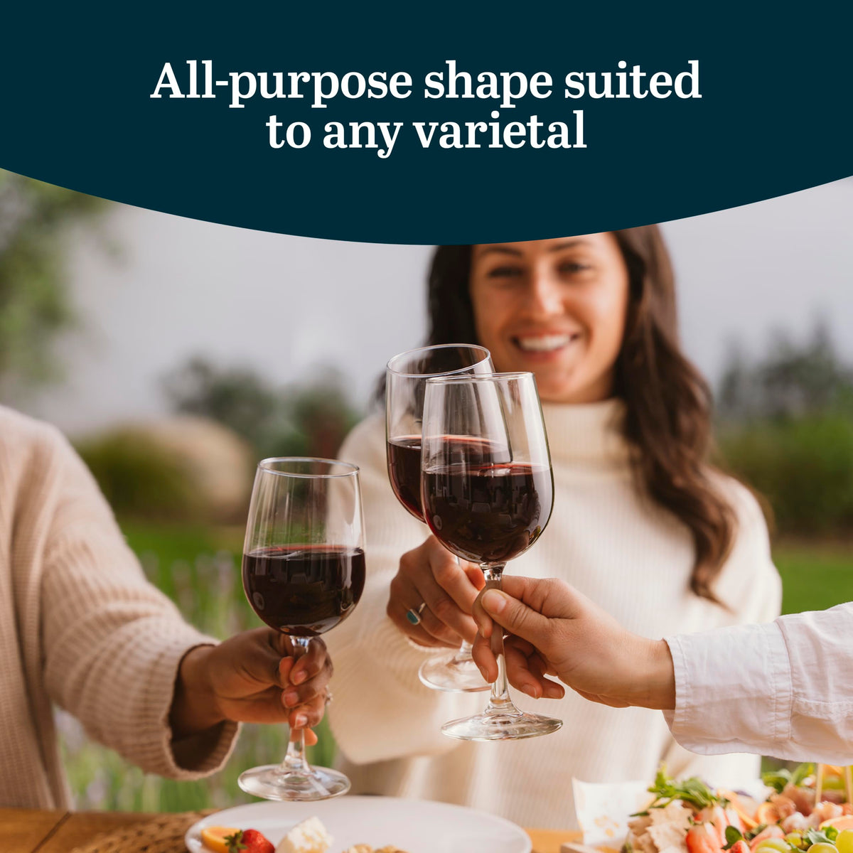 Libbey Tall Classic Wine-12 / 16 Ounces / Modern Wine Glasses