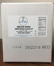 Coral Bay Medium Shred, Sweetened Coconut, 10 Pound