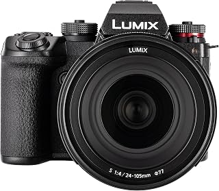 Panasonic Lumix S1 II Mirrorless Camera with 24-105mm f/4 Lens