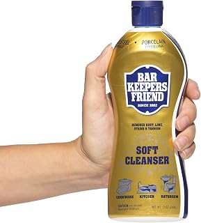 Bar Keepers Friend Soft Cleanser Premixed Formula | 13-Ounces | (4-Pack)