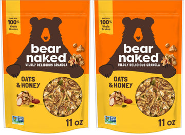 Granola Cereal by Bear Naked – 11 Ounce (Pack of 2), Pack of 2, Model 00884623105874