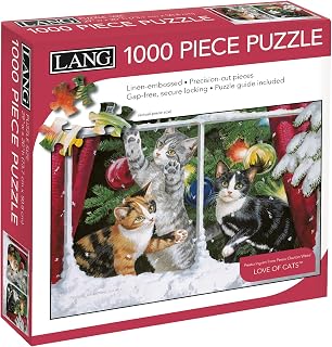 Lang Kitten Christmas Puzzles - 1000 Pc (5038065)