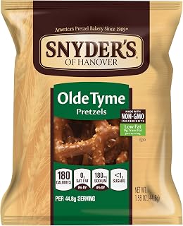 Snyder's of Hanover Olde Tyme Pretzels, 1.58 Ounce (Pack of 60)