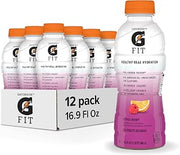 Gatorade Fit Citrus Berry Electrolyte Beverage, 16.9 Fl Oz Bottles, 12 Pack