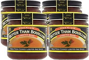Better Than Bouillon Premium Lobster Base, Made from Select Cooked Lobster & Spices, Makes 9.5 Quarts of Broth 38 Servings, 8 Ounce (Pack of 4)