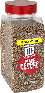 McCormick Pepper Black Coarse Ground, 13.0 oz