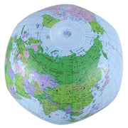 Inflatable Globe Tellurion Geography Balloon Water 40 cm by Hbaebdoo – Large, Polyvinyl Chloride (PVC), Multicolor, Model 067039