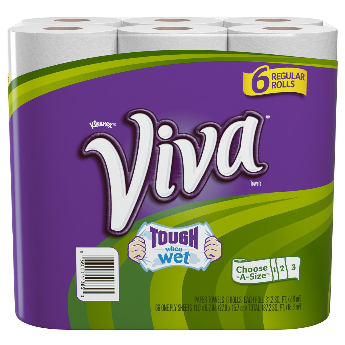 Paper Towels by Viva – 6 Count (Pack of 1), Paper, Model 11385