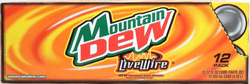Live Wire by Mountain Dew – 12 Fl Oz (Pack of 12), Pack of 12, Model FQQF
