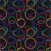 Fluorescent Looped 4' x 6' Area Rug by Joy Carpets – 4' x 6' (Rectangular), Nylon, Fluorescent, Model 450N